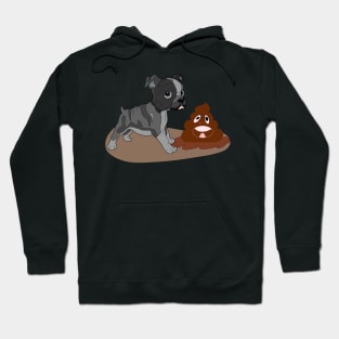 Pooping dog Hoodie